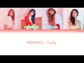 Download Lagu Mamamoo 마마무 – Finallys Han|Rom|Eng|COLOR CODED