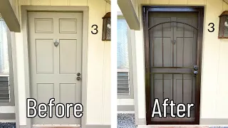 How to Install a Security Screen Door