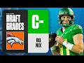 2024 NFL Draft Grades Broncos select Bo Nix No 12 Overall CBS Sports