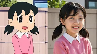 Doraemon Characters In Real Life