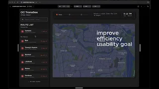 Redesigning TransSee Improving Efficiency in OC Transpo Navigation