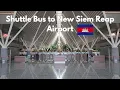 Airport Shuttle Bus to New Siem Reap Angkor International Airport 2023