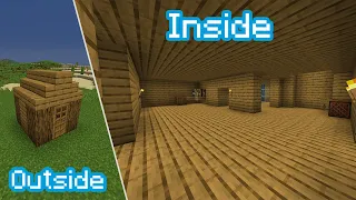 Minecraft Non-Euclidean House