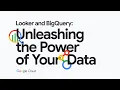 Visualize BigQuery data with Looker