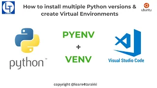 Python Environment Setup PYENV and VENV on Linux Ubuntu