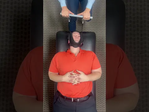 Y-Strap 2.0! 🔥🎆🦴 #asmr #chiropractor #cervicaltreatment #satisfying #chiropractic