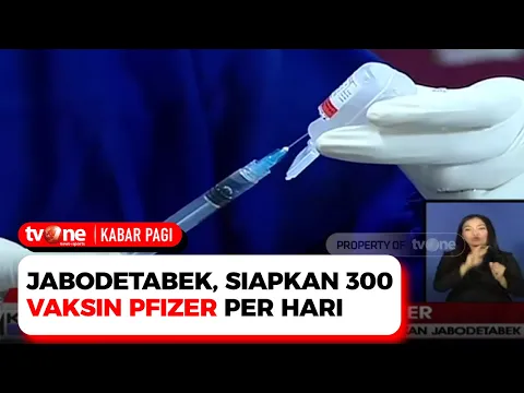 Vaksin Pfizer Telah Digunakan, Diprioritaskan Untuk Jabodetabek