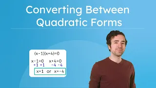 Converting Between Quadratic Forms - Switch Between Vertex and Standard Forms