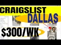 Flip Profits Flipping Craigslist Items In Dallas Can Make 350 A Week