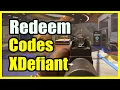 Where to Redeem a CODE in XDefiant Store Tutorial