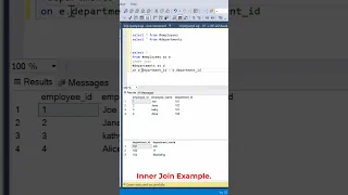 Inner Join Simple Example