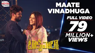 maate vinadhuga full video song vijay deverakonda priyanka jawalkar sid sriram jakes bejoy