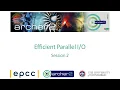 ARCHER2 Efficient parallel - 2