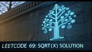 LeetCode 69 Sqrt x Solution in Python Binary Search Approach No Built-in Functions