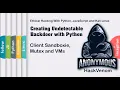Client Sandboxie Mutex and VMs Creating Undetectable Backdoor with Python HackVenom