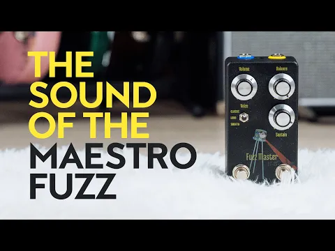 Fuzz Master YouTube video - YouTube thumbnail