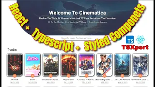 React Typescript Project Part 1 INTRO Create a Web Page Using The API