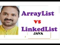 ArrayList vs LinkedList in Java Differences between ArrayList and LinkedList Collections