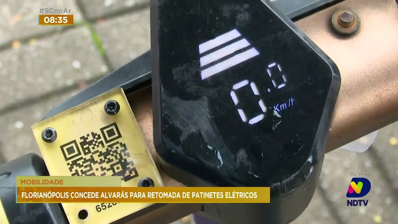 Prefeitura concede alvará à retomada do uso de patinetes elétricos no trânsito de Florianópolis