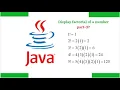 Display factorial of a number using do while loop part-37