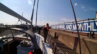 Out of Portsmouth (Test Video) SV Impavidus (Ant & Cid Sailing)
