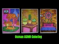 4 Coloring Page Together Hanging Lanterns Dreamcatcher Potted Succulents Cat Tower Coloring