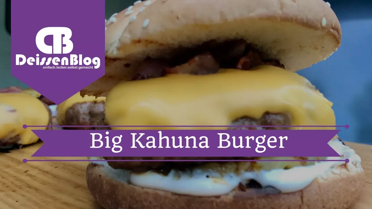 PULP FICTION BURGER - BIG KAHUNA BURGER. 