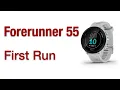 Garmin Forerunner 55 - How To Start Your First Run
