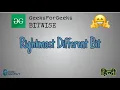 Rightmost Different Bit Bitwise Algorithm GeeksforGeeks