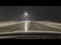 Winter weather conditions in Northeast Ohio Checking the roads in Ashtabula County