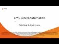 BSA Redhat Errata Patching