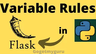 Python Flask Tutorial for Beginners Variable Rules in Flask