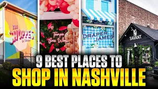 Where to Shop in Nashville 9 Places for Luxury Vintage and Local Shopping in Nashville Tennessee