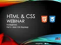 HTML CSS Webinar Part 2 - Basic CSS Tagalog