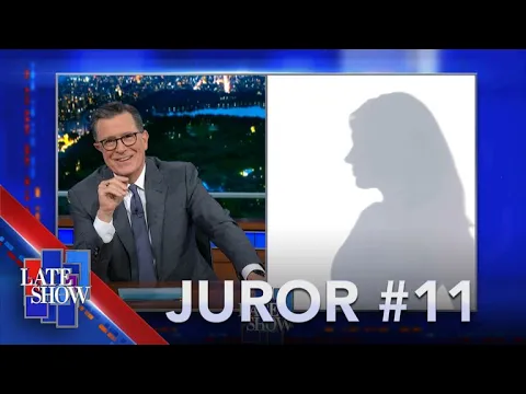 Download MP3 Exclusive: Trump Juror Speaks To Stephen Colbert
