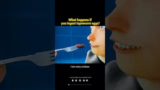 What happens if you ingest tapeworm eggs