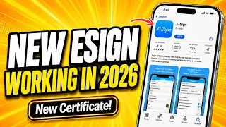 NEW Method Esign iOS Install IPA Files on iPhone iPad NO PC With Esign