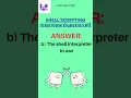 Shell Scripting Q A
