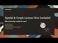 Spatial and Graph - Now Included in Oracle Database