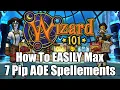 How To EASILY Max Spellements For 7 Pip AOES in Wizard101
