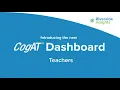 The CogAT Dashboard for Teachers