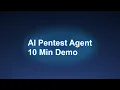 AI Pentest Agent in Action Full Mission in 10 Minutes No Cloud AgentRidge