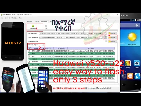 Download MP3 How to flash Huawei Y520-U22 software 2021