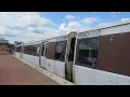 Washington D C Metro Ride Silver Line McLean - East Falls Church