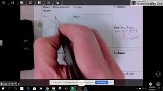 Geometry Volume and Surface Area Review Homework