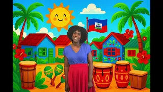 Sing Hello in Haitian Kreyol English Kids Learning Song