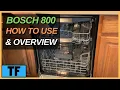 Inside the Bosch 800 Series Dishwasher Full Hands-On Tour Features and How To Clean