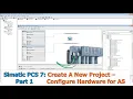 Simatic PCS 7 Part 1 Create New Project And Configure Hardware For AS