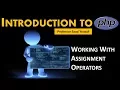 Introduction to PHP Assignment Operators