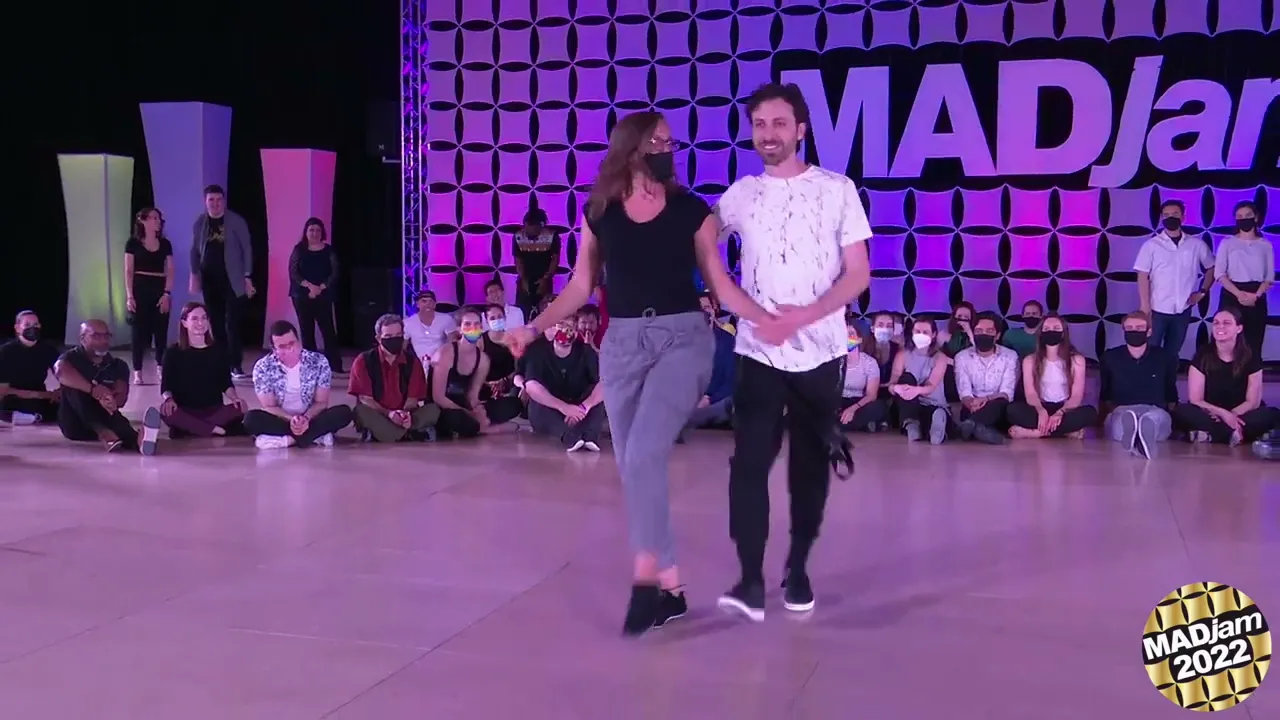 MADjam 2022 Hello MADjam Strictly Swing Shmuel Bialy & Olivia Burnsed
